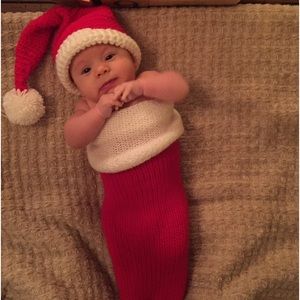 Baby’s first Christmas outfit